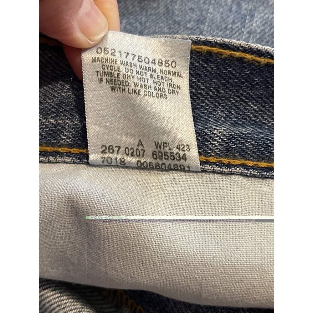 Vintage Y2K Levi's 560 Comfort Fit Jeans Men 40x34 Blue Tapered Leg (Med Wash) - Picture 10 of 11